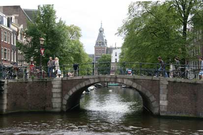 Amsterdam - 2008 - with Mike & Liv.