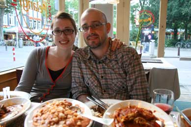 Amsterdam - 2008 - with Mike & Liv.