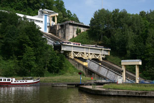 Operating the Inclined Planelock at St. Louis.