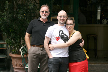 Paris - with Mike & Liv in 2008.